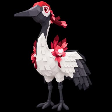 เพ็ตนกกระเรียน / Crane pet