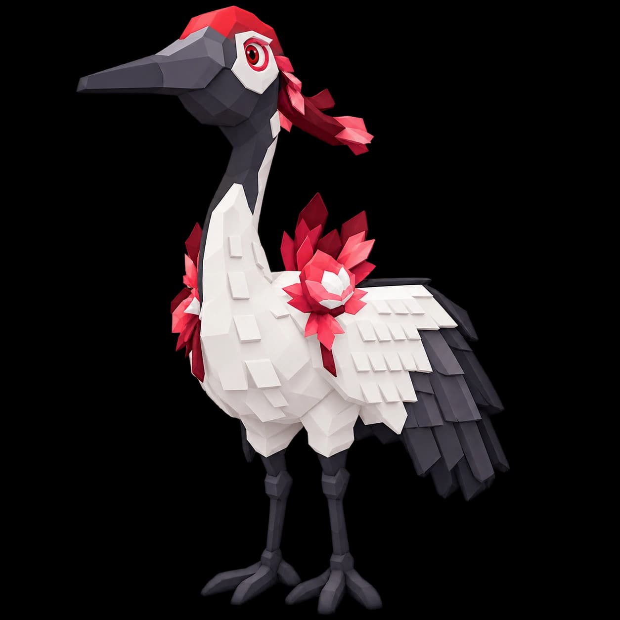 เพ็ตนกกระเรียน / Crane pet