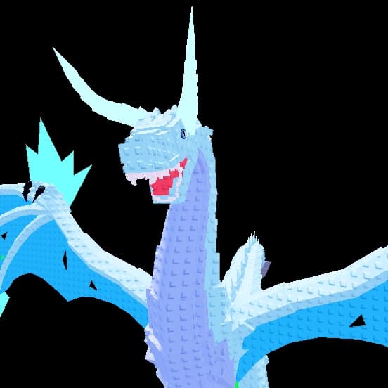 เพ็ตมังกรน้ำแข็ง / Ice Dragon pet